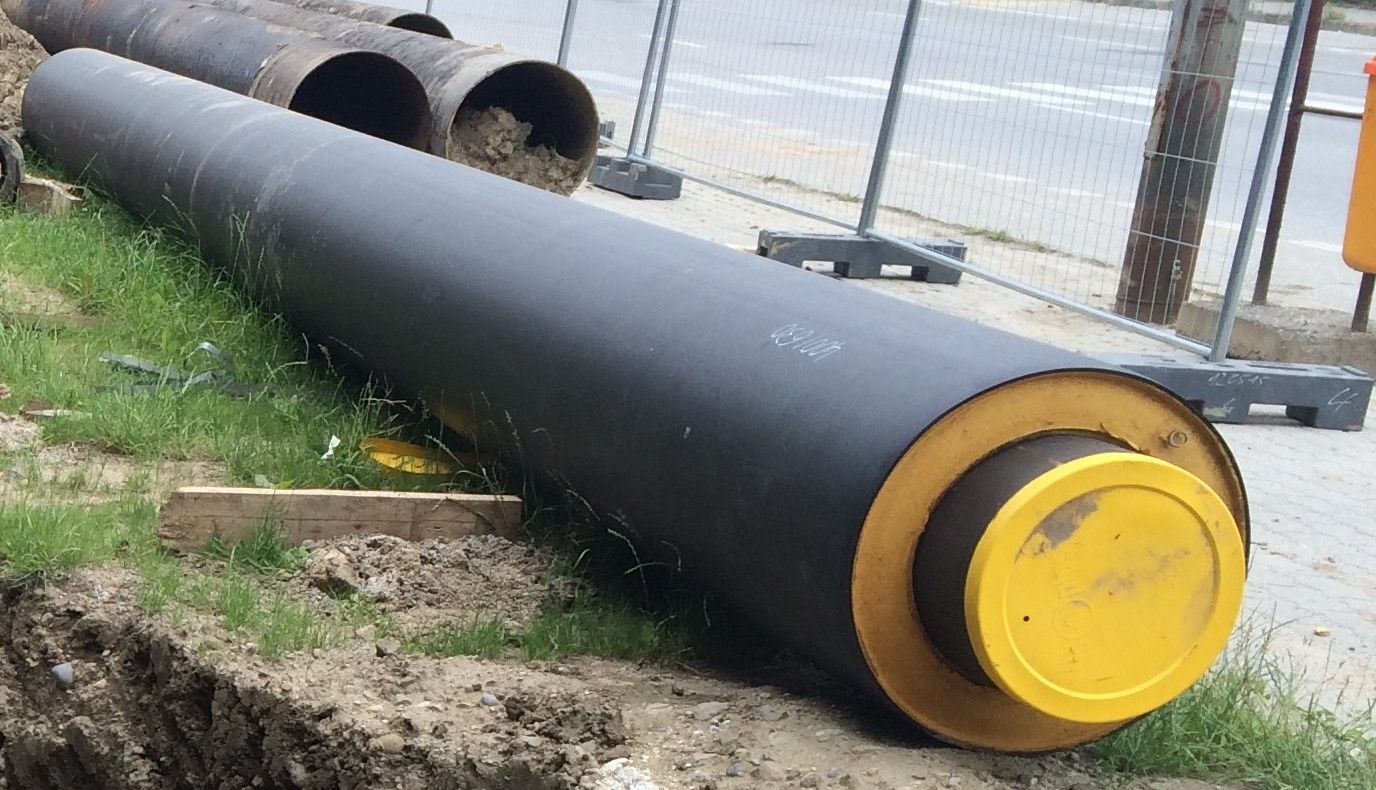 Výmena horúcovodných potrubí, sústava CZT Považská Bystrica
