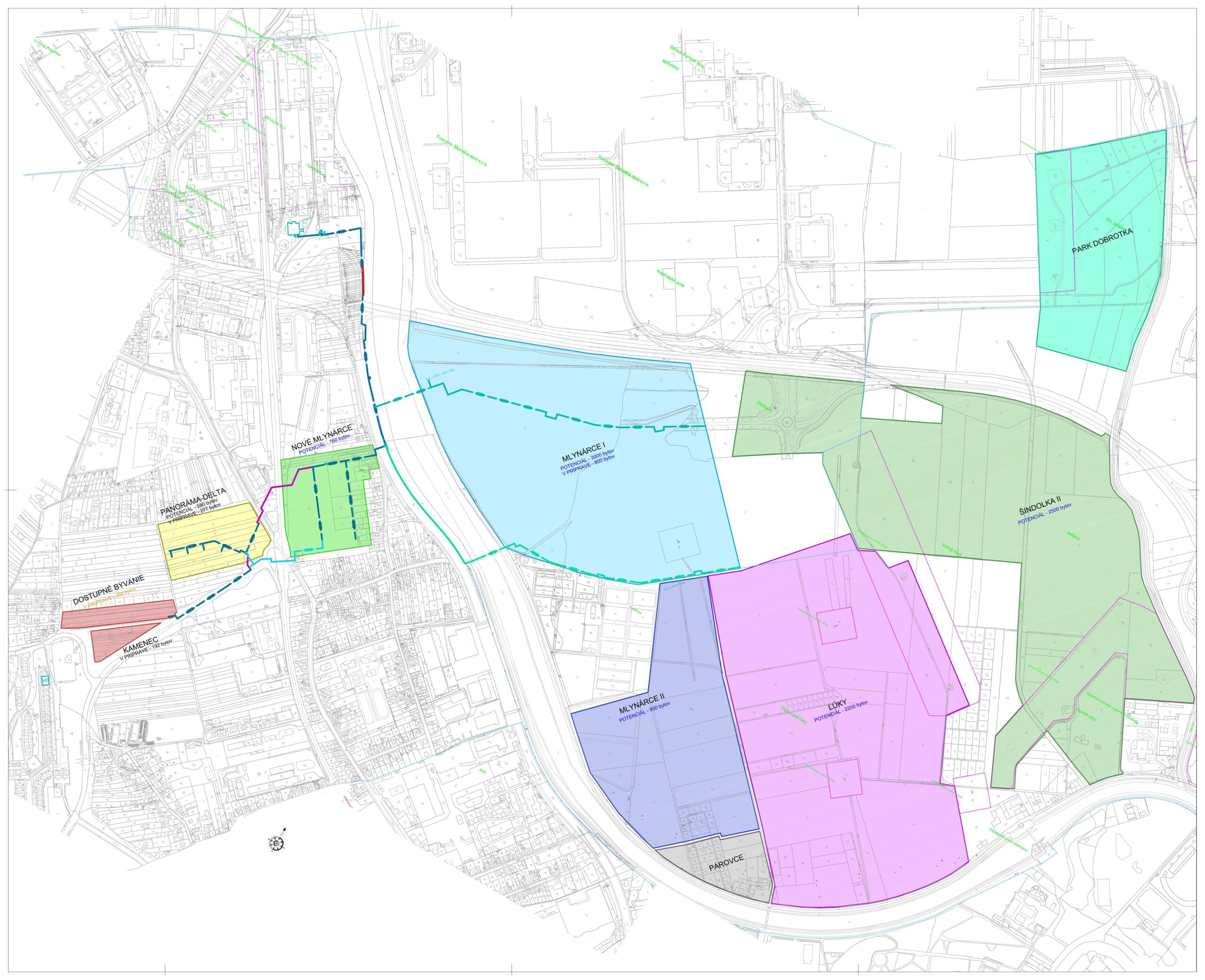 Koncepcia rozvoja sústavy CZT Nitra – Párovce, Klokočina a Diely, sústavy CZT Nitra – Chrenová, sústavy CZT Nitra – Mlynárce