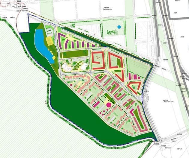 Kapitulské polia – zóna administratívy, bývania a rekreácie, Bratislava